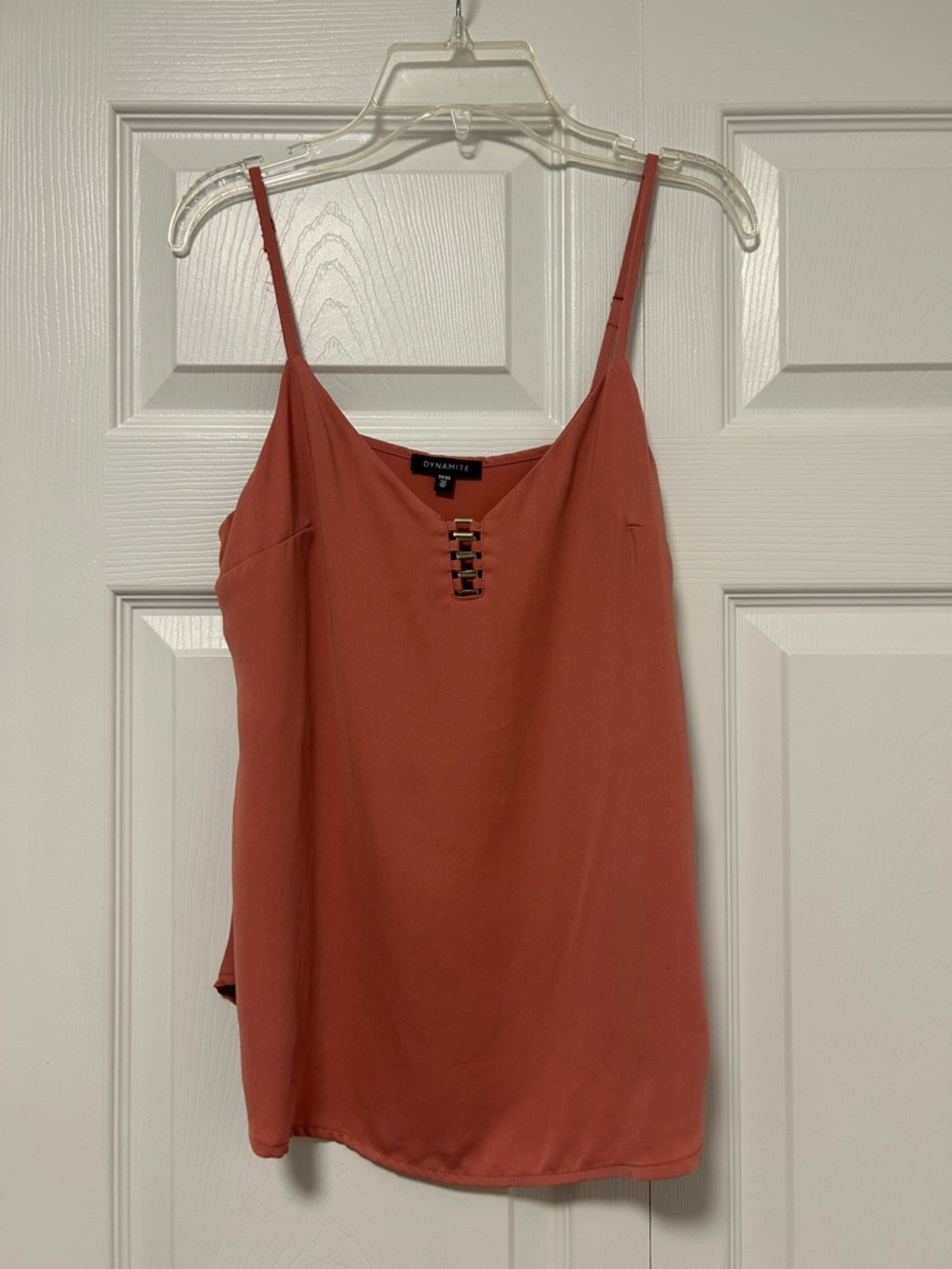 Dynamite Adjustable Strap Camisole with Front Hardware